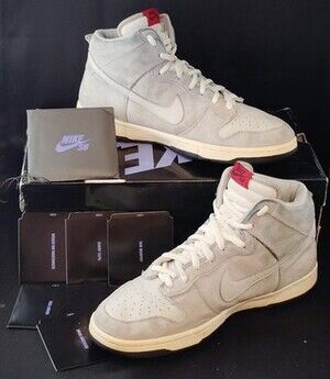 Nike Dunk SB High Mens US 12 Grey Athletic Sneaker Gray Size 12